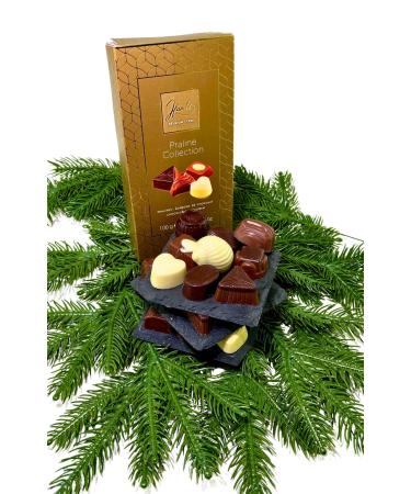 CG Chocolatiers CG Chocolatiers Ballotin Belgian Chocolate 100 g Ideal for Mother's Day Father's Day Birthday Christmas Retirement