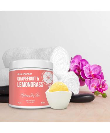 Buy Grapefruit & Lemongrass Body Polish Salt Scrub - 23oz | Best International Shipping | Natural Exfoliating Scrub - Buy Online on GoSupps.com