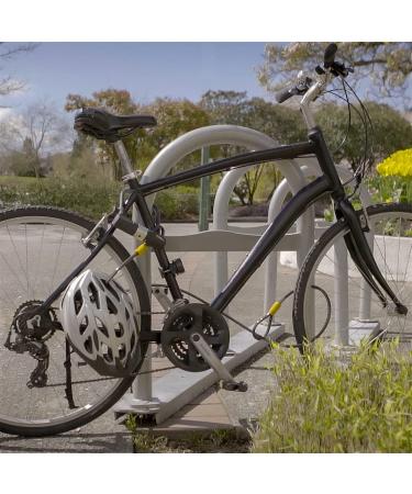 Via Velo 2 Bicycle U-Lock Set - Heavy Duty 14mm Shackle and 10mm x 1.8m Cable - Same Key System - Ideal for Road, Mountain, Folding Bike - 2 Pack - Buy Online on GoSupps.com