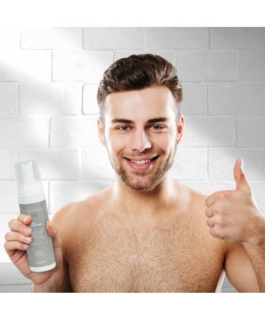 GENT Foaming Ball Wash for Men - Sensitive Skin Care for Daily Hygiene (200ml) - Buy Online on GoSupps.com