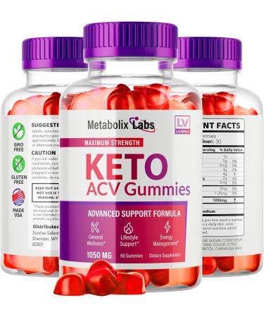 Buy Metabolix Labs ACV Gummies (2 Pack) - Advanced Apple Cider Vinegar Formula 120 Gummies for 2 Months International Shipping Available - Buy Online on GoSupps.com