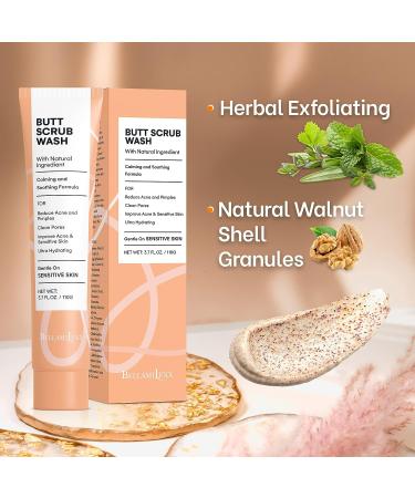 KP Bump Eraser Body Scrub for Butt Acne Treatment & Ingrown Hair Removal - Women's Exfoliating Body Scrub - Buy Online on GoSupps.com