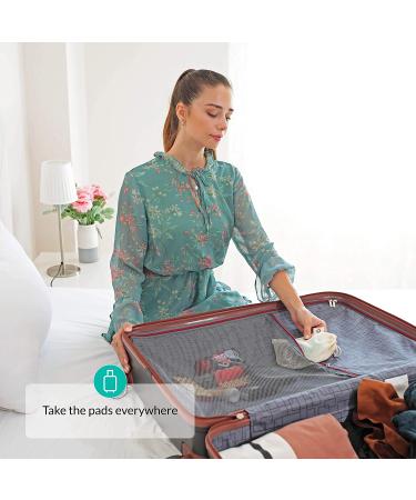 30-Pack Eco-Friendly Reusable Makeup Remover Pads | Organic Cotton Rounds & Bamboo Cleansing Wipes | Soft & Zero Waste Solution for All Skin Types - Buy Online on GoSupps.com
