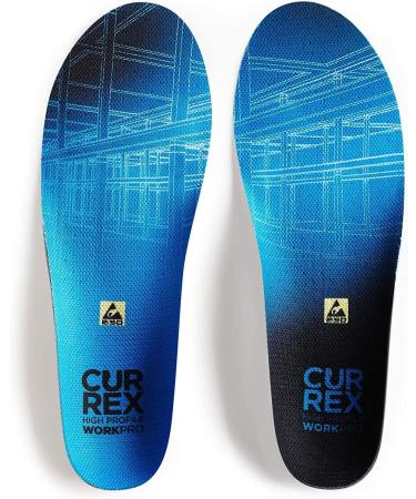 currex WorkPRO ESD Insole XL - High Arch, Antistatic & Shock Absorbing Support Insoles for Work Safety in Electrostatic Environments - Men & Women Dynamic Support Insole - Buy Online on GoSupps.com