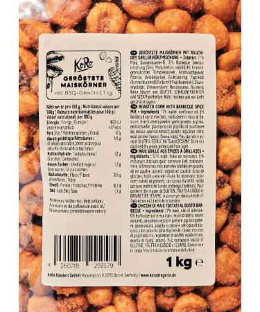 KoRo - Grilled corn barbecue flavor 1 kg - Buy Online on GoSupps.com