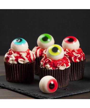 Trolli Glotzer Pack 5x4 Yeux en g latine acidul s avec c ur liquide Friandises cultes pour Halloween & f tes Sans lactose sans gluten Avec autocollant Sweet Buddies Small - Buy Online on GoSupps.com