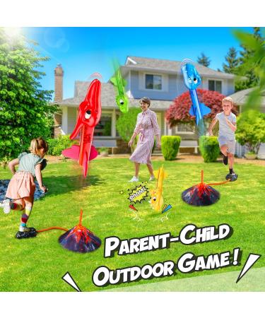 ANNINE RAKETES TOSSES: Outdoor Toys for Kids 3-12 | Garden Dinosaur Games 4PC Set for Easter Fun - Buy Online on GoSupps.com