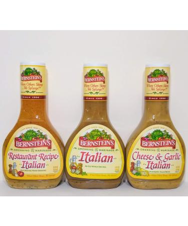 Bernstein's Italian Dressing Variety 3 Pack - 14 Oz