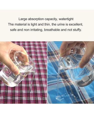 Jiawu Waterproof Reusable Incontinence Bed Pad - Absorbent Mattress Protection for Adults & Children (180x200 cm) - Buy Online on GoSupps.com