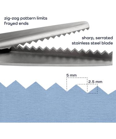 JubileeYarn Professional Grade Pinking Shears - 9.5 Serrated Stainless Steel - Pink & Grey - 1 Pair 1 Pair 9.5 Pink & Grey - Buy Online on GoSupps.com