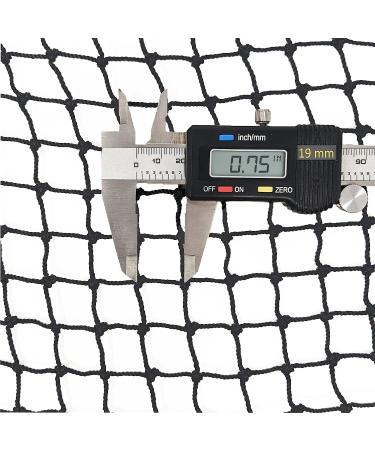 Just For Nets Nylon Golf High Impact Net - Black 10x10 - Buy Online on GoSupps.com