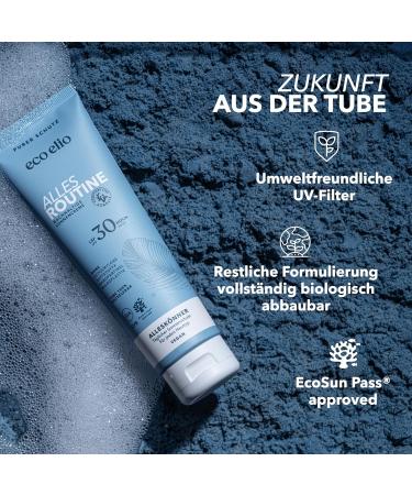 Eco Elio LSF 30 Sustainable Sunscreen 150ml - Octocrylene-Free Microplastic-Free SPF 30 for Face & Body - Perfume-Free Sun Protection for Summer - Buy Online on GoSupps.com