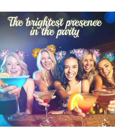 Wavyknot 36 Pieces Cat Ears Light Up Headband | Color Change LED Glow Headband for Parties, Raves & Festivals - Hair Accessories for Women, Girls, Kids & Adults - Buy Online on GoSupps.com