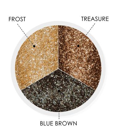 FOCALLURE 3 Pcs Mineral Eyeshadow Pigment Set - Long Lasting Waterproof Glitter Eyeshadow for High-impact Eye Looks - Buy Online on GoSupps.com