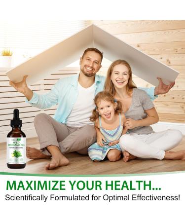 Organic Oregano Oil Liquid Drops Natural Herbal Supplement with Oil of Oregano Drops Immune Digestive Support & Energy Non-GMO Gluten Free 2 FL OZ 2 Fl Oz (Pack of 1) - Buy Online on GoSupps.com