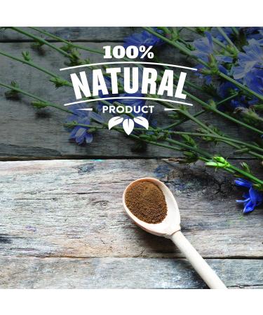Roasted Chicory Root Granules 1lb - Caffeine Free Coffee Substitute, Keto-Friendly, Kosher - Rich in Inulin Prebiotic Dietary Fiber, Natural Tea Alternative - Buy Online on GoSupps.com