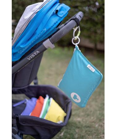 OYYO Diaper Bag Organizer Pouches Set - 5pc Color Coded with Diaper Pad & Wet Bag - Machine Washable - Buy Online on GoSupps.com