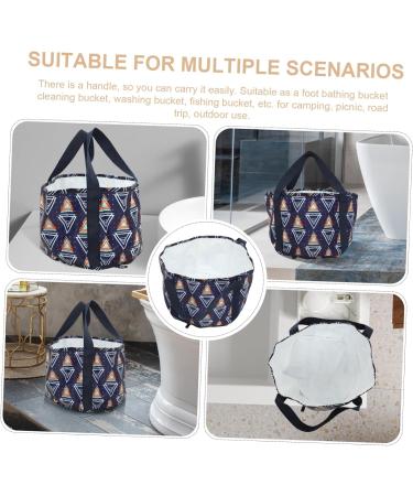 LABRIMP Foldable Foot Bag Water Bag Travel Camping Oxford Cloth - Buy Online on GoSupps.com