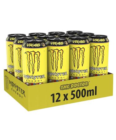 Monster Energy the Doctor - Sparkling Lemon Caffeine Drink (12 x 500ml) - International Shipping Available - Buy Online on GoSupps.com