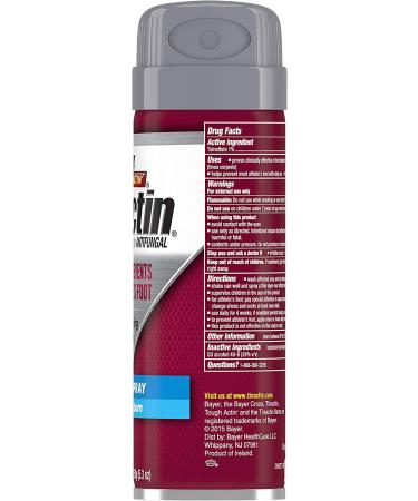 Tinactin Antifungal Liquid Spray 5.3 oz - Pack of 2 | Fast-Acting Formula - Buy Online on GoSupps.com