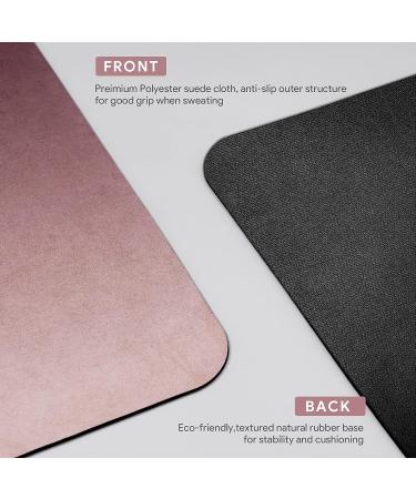 WEGYM Premium 4mm Thick Yoga Mat - Non-Slip & Anti-Tear - Eco-Friendly Fitness Mat for Men and Women - Ideal for Yoga, Pilates, Home Workout - Pink - Buy Online on GoSupps.com