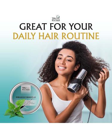 TRU BALANCE Follicle Booster Hair Growth Balm - Natural Scalp Nourishment for Hair Regrowth - DHT Blocker for Men & Women - Buy Online on GoSupps.com