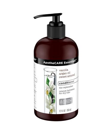 ApotheCARE Essentials Replenisher Moisturizing Conditioner - Vanilla & Argan Oil 12 oz | Hydrating for All Hair Types - Buy Online on GoSupps.com