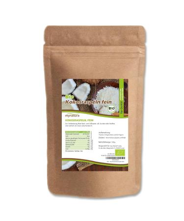 Mynatura Organic Coconut Flakes - Fine Partially Deoiled (1kg) for Baking Muesli Curries & Chutneys - International Shipping Available - Buy Online on GoSupps.com