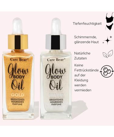  CARE BEAR CareBear Moisturizing Body Oil Ultra Light Formula Moisturizing Body & Leg Oil Silky Shine for Face Body Legs Silver - Buy Online on GoSupps.com