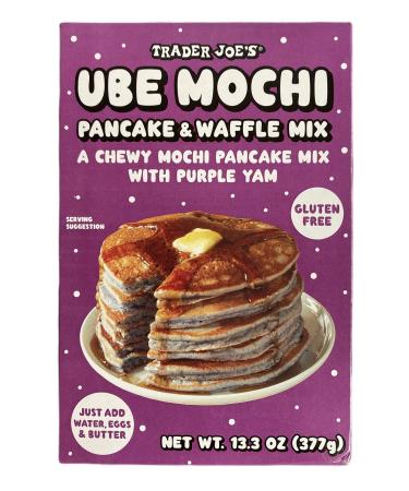 Trader Joe's Ube Mochi Pancake & Waffle Mix 13.3 oz.