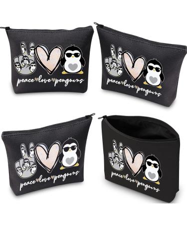 Buy WZMPA Penguin Motif Cosmetic Bag - Perfect Gift for Penguin Lovers | Makeup & Zipper Bag for Animal Lovers - Buy Online on GoSupps.com