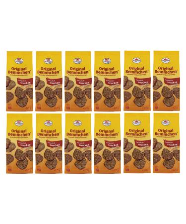 Pack of 12 Dr. Quendt Bemmchen (12 x 125 g) Wholemeal Bread Chips Crunchy Bemmchen Toasted Bread GDR Eastern Product Sesame 125 g (Pack of 12)