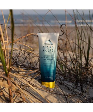 Oars + Alps After Sun Cooling Lotion - Aloe Vera & Cucumber Extract for Sunburn Relief | 8 Oz - Buy Online on GoSupps.com
