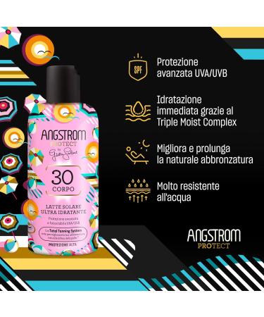  ANGSTROM Angstrom Protect Transparent Sun Lotion SPF 30 by Giulia Salemi 200 ml - Buy Online on GoSupps.com