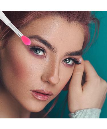 Lurrose 10-Piece Makeup Brush Set - Eyeshadow & Lip Brushes with Silicone Heads | International Shipping - Buy Online on GoSupps.com