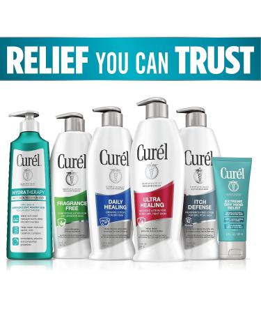 Curl Itch Defense Body Lotion & Wash Set - Soothes Dry, Itchy Skin with Ceramides & Hydrating Oils - 20 fl oz & 10 oz (Set of 2) - Buy Online on GoSupps.com