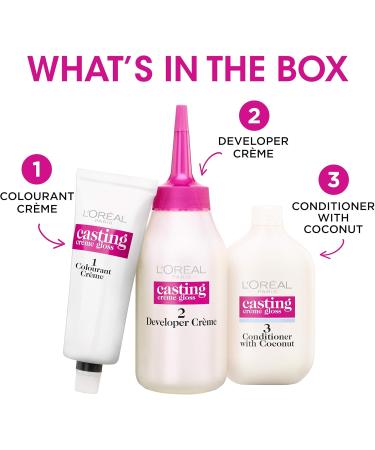  L'Oreal Paris L'Oreal Paris Casting Cr me Gloss Hair Color 500 Medium Brown 1 Unit - Buy Online on GoSupps.com