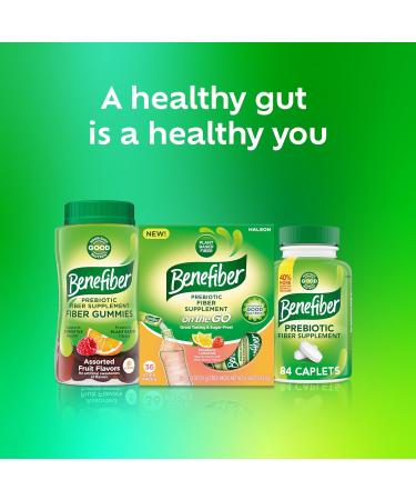 Benefiber Fiber Supplement, Strawberry Lemonade, On The Go Stick Packs, 36 Count 6.48 Ounce (Pack of 1) - Buy Online on GoSupps.com