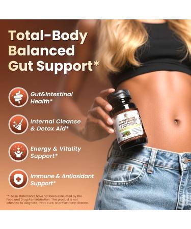 Lukaree Wormwood Black Walnut Cleanse for Human 1200mg Ultra Gut Cleanse & Digestive Health w/Pumpkin Seed Oil Clove Activated Charcoal -10X Concentrated Men & Women Probiotic Capsules -Vegan 60 CT 60 Count (Pack of 1) - Buy Online on GoSupps.com