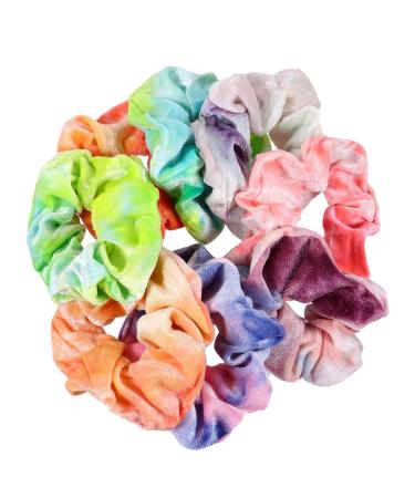 VALICLUD Hair Ties - 8 Elastic Scrunchies in Random Colors for Ultimate Style | International Shipping Available - Buy Online on GoSupps.com