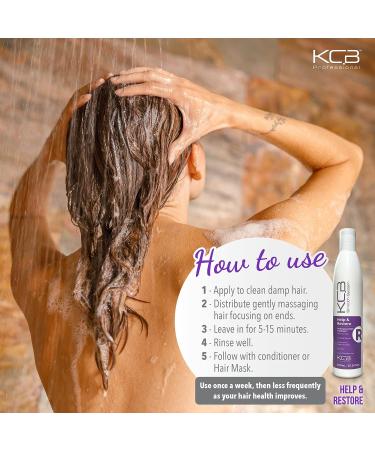 KCB PROFESSIONAL Smooth Help and Restore Keratin Hair Repair Treatment - Repairs Dry & Damaged Hair, Controls Frizz - Buy Online on GoSupps.com
