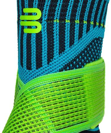 Bauerfeind Ankle Bandage Support for Sports - Unisex Right Black - Enhance Performance in Football Fitness & Running - Buy Online on GoSupps.com