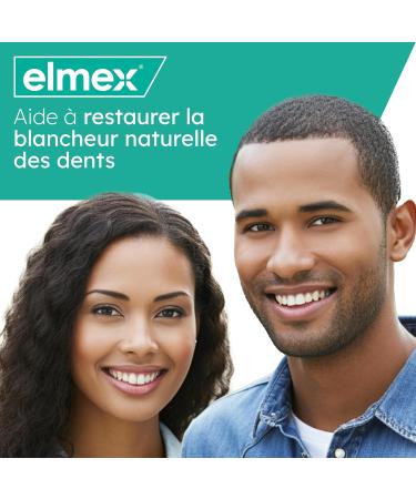  ELMEX ELMEX - Elmex Sensitive Toothpaste Gentle Whiteness 0% Colourants - Sensitive Teeth Painful Gums Enamel Protection - 2 x 75 ml - Buy Online on GoSupps.com