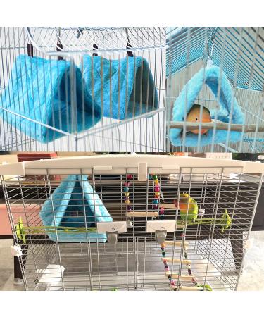 Tfwadmx 2Pcs Bird Tent Plush Hammock Nest for Cage - Cozy Sleeping Bed for Parrot, Eclectus, Parakeet, Cockatiels, Cockatoo, Lovebird - Buy Online on GoSupps.com