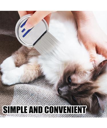 Byffoer Stainless Steel Lice Comb Set - 3 Extra Fine Tines Combs for Kids Adults & Pets | Effective Lice Removal Tool for Head Lice Infestation - Buy Online on GoSupps.com