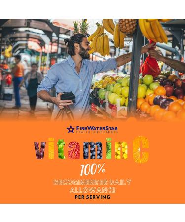 Organic Non-GMO Liquid Vitamin C - 99% Pure Ascorbic Acid | 4oz - 120 Servings | Bioactive Immune Support & Antioxidants for Skin Health | Vegan Formula for Adults, Teens & Kids - Buy Online on GoSupps.com
