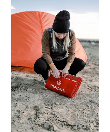 Red Tatami Mat - 60 x 78 - Traditional Japanese Floor Mat - Buy Online on GoSupps.com