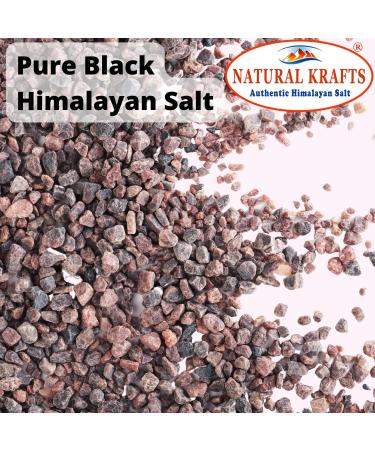 Himalayan Black Salt - Kala Namak Coarse - 1kg Kala Namak - Contains 84+ Minerals - Perfect for Cooking - Buy Online on GoSupps.com