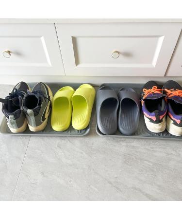 Durable Shoe Cutter Set for Pets - 43x33 cm Ideal for Dogs Garden & Mud Room - Indoor/Outdoor Use - Stylish Gray - Buy Online on GoSupps.com