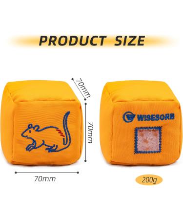 Wisesorb 4Pcs Rechargeable Gun Safe Dehumidifier - 200g Silica Gel Desiccant Bags for Moisture Control in Safe Closet Basement & Car - Buy Online on GoSupps.com